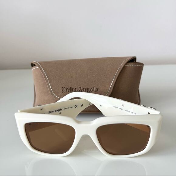 NEW!!! Palm Angels unisex sunglasses PERI015 0160 Authentic Retail 380$ - Picture 7 of 7
